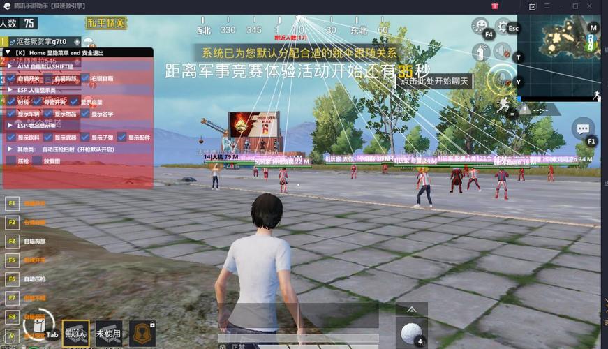 和平精英辅助【天之蓝一体直装】全屏透视 锁头自瞄 子弹追踪 物资显示 车辆加速 人物飞天 皮肤美化